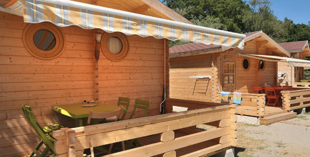 hébergement en camping corse bord de mer