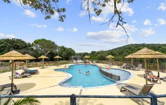 Camping le Damier Camping bord de mer Corse du sud