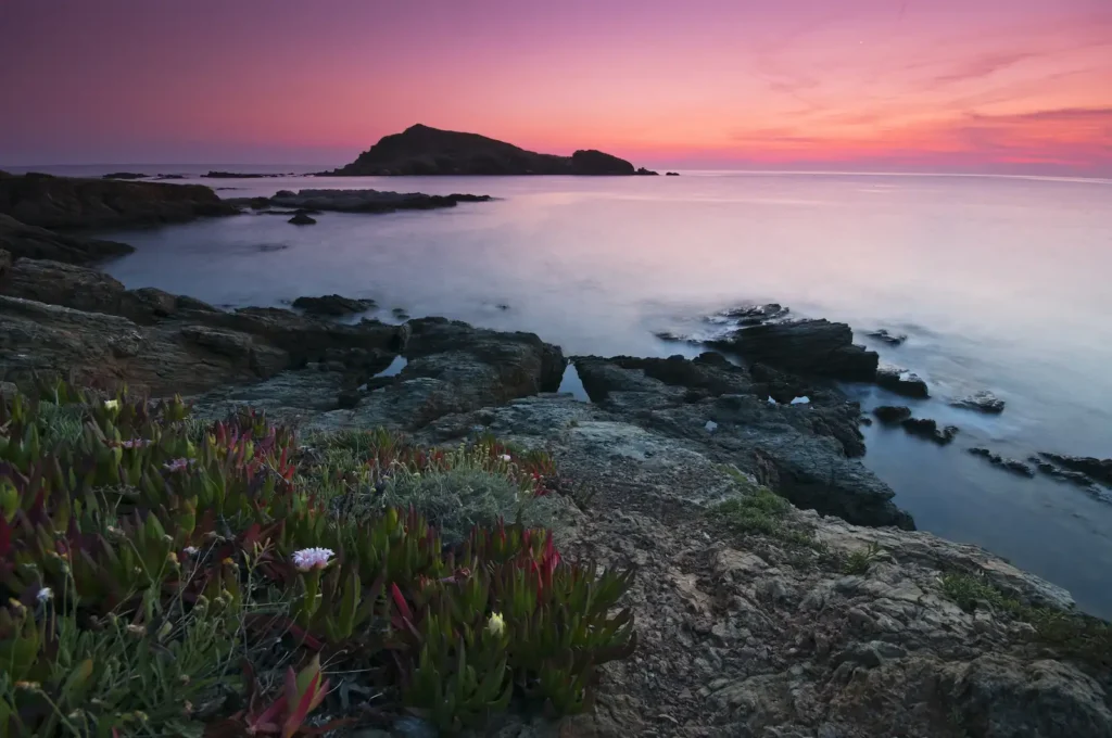 coucher-de-soleil-ilot-centuri-cap-corse