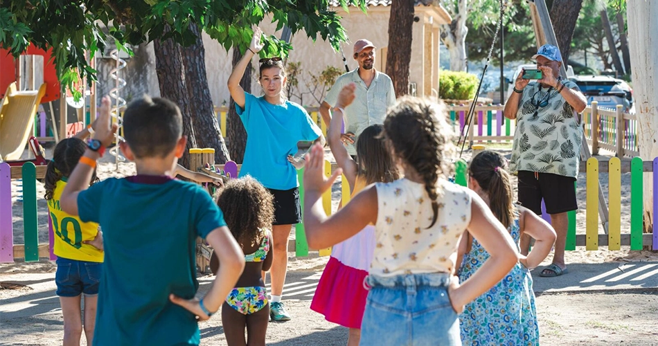 Animations pour enfants au Camping Golfo di Sogno